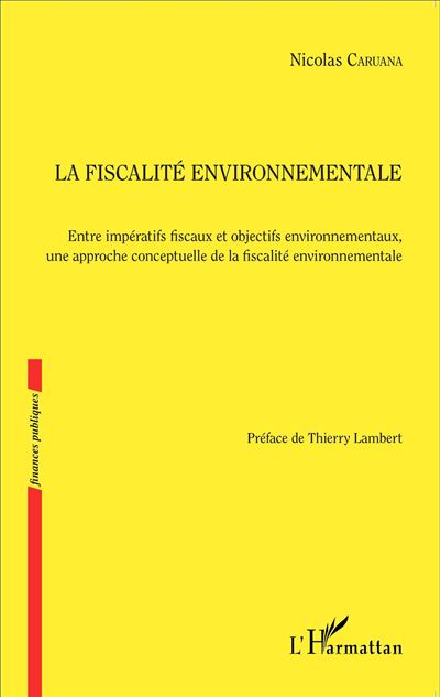 La fiscalité environnementale