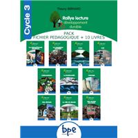 Lot 10 livres + fichiers CYCLE 3 RALLYE DD