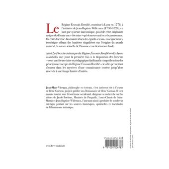La doctrine initiatique du Régime Ecossais Rectifié en dix leçons essentielles