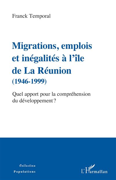 Migrations, emplois et inégalités à l'île de La Réunion (1946-1999