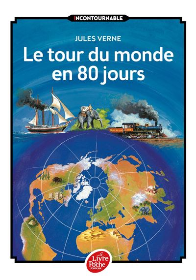 Le tour du monde en 80 jours - Poche - Jules Verne - Achat Livre