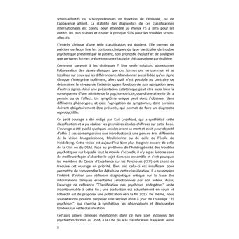 Diagnostics différentiels des psychoses endogènes, des troubles de la personnalité et des névroses