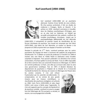 Diagnostics différentiels des psychoses endogènes, des troubles de la personnalité et des névroses
