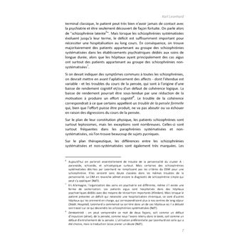 Diagnostics différentiels des psychoses endogènes, des troubles de la personnalité et des névroses