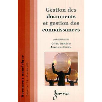 Gestion des documents et gestion des connaissances