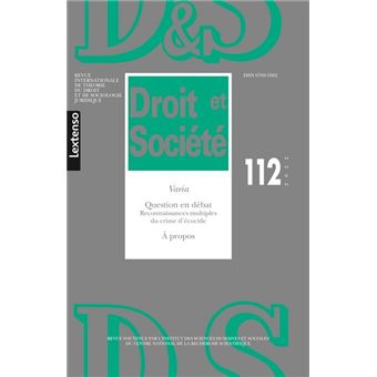 Droit & Société N°112-2022