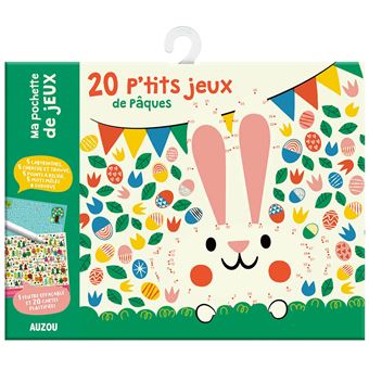 Ma pochette de jeux - 20 p'tits jeux de pâques