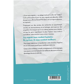 Le pouvoir des regrets - Regarder en arrière nous fait avancer