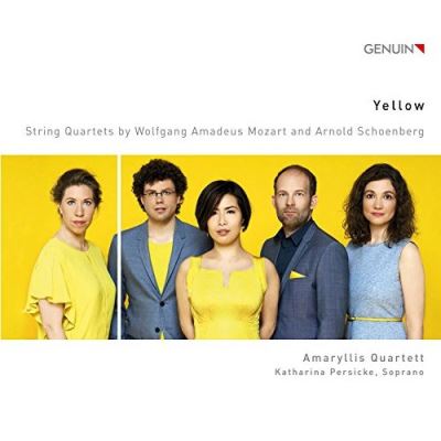 Yellow quatuors a cordes