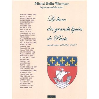 Le livre des grands lycées de Paris