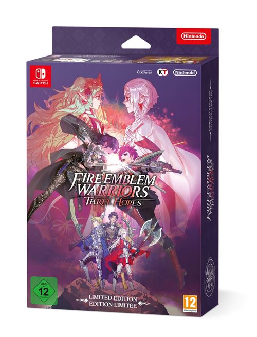 Pochette avant du jeu Fire Emblem Warriors : Three Hopes Edition Limitée Nintendo Switch