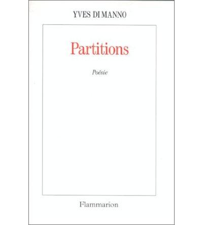 Partitions - Yves Di Manno - broché