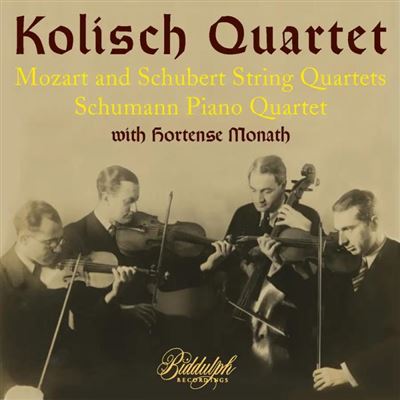 Quatuors à cordes et quatuor pour piano