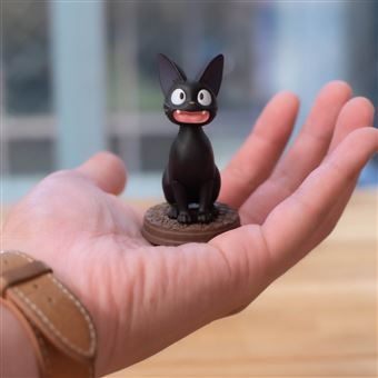Assortiment de 6 figurines Kiki la petite Sorcière Ghibli Jiji