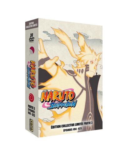 Naruto Shippuden Partie 3 Edition Collector DVD