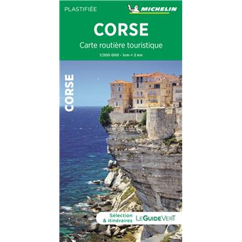 Carte Routière et Touristique Corse Michelin