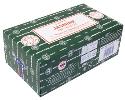ENCENS NAG CHAMPA SATYA - JASMINE - 15 G - LOT DE 12 BOITES