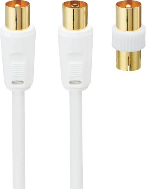 OECG CABLE ANT TV 2M COAX 9,5MM M/F