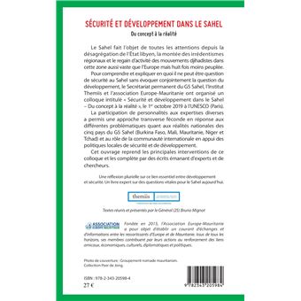 Sécurité et développement dans le Sahel