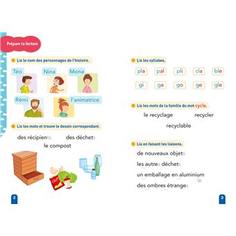 Téo et Nina Fin de CP Niveau 3 - Téo et Nina font le tri