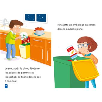 Téo et Nina Fin de CP Niveau 3 - Téo et Nina font le tri