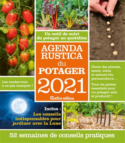 Agenda Rustica Du Potager 2021 Broche Robert Elger Achat Livre Fnac