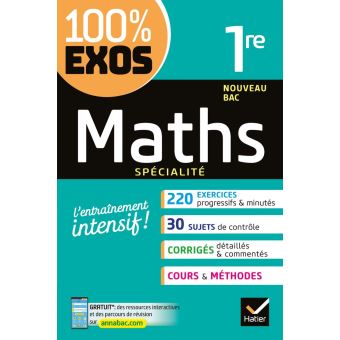 Maths 1re générale (spécialité) - 1