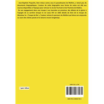 La vie de Molière