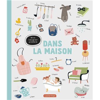 Mon imagier préféré - Dans la maison