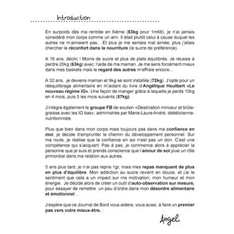 Mon journal alimentaire