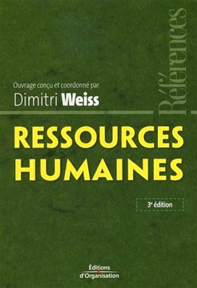 Ressources humaines - Dimitri Weiss - broché