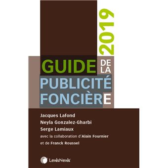 Guide de la publicité foncière 2019