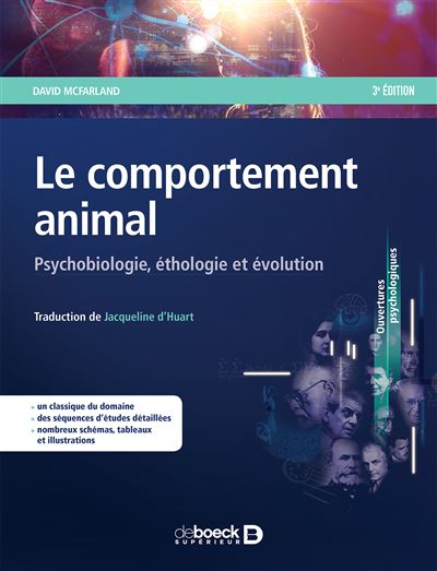 Le comportement animal - David Mcfarland - cartonné
