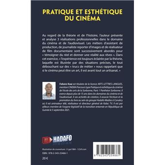 Pratique et esthétique du cinéma