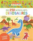 250 autocollants - dinosaures