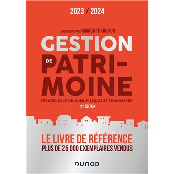 Gestion de patrimoine - 2023-2024
