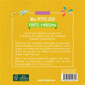Mes petits jeux faits maison