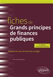Fiches de Grands principes de finances publiques