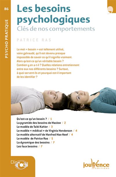 N°86 Les besoins psychologiques Clés de nos comportements Tome 86 ...