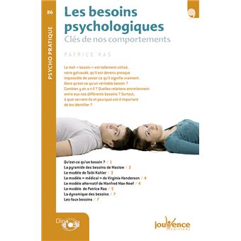 N°86 Les besoins psychologiques Clés de nos comportements Tome 86 ...