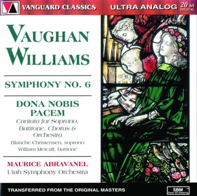 Symphonie n 6/cantate dona nobis pacem