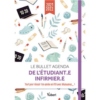 Le Bullet agenda de l'étudiant.e infirmier.e 2021- 2022