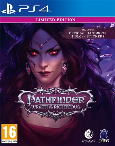 PATHFINDER WRATH OF THE RIGHTEOUS LIMITED EDITION FR/NL PS4