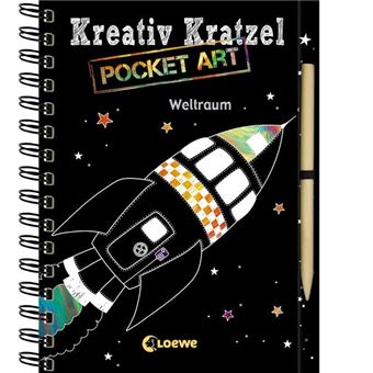 KREATIV-KRATZEL POCKET ART-WELTRAUM