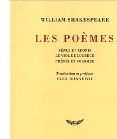 Les poèmes Venus et Adonis