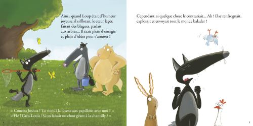 Le Loup qui apprivoisait ses émotions en pop-up : Michel Hasson,Orianne  Lallemand - Livres pour enfants dès 3 ans