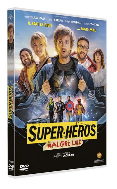 Super-héros malgré lui DVD - Philippe Lacheau - DVD Zone 2 - Achat & prix