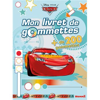 Cars - Mon livret de gommettes (Flash Mc Queen)