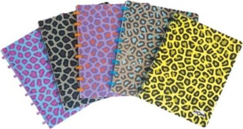 Atoma Schrift Pvc A4  Gelijnd Leopard
