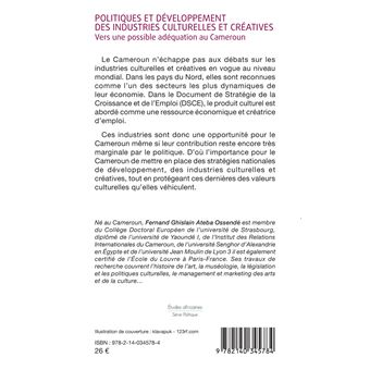 Politiques et développement des industries culturelles et créatives